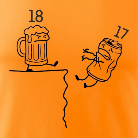 Pivo narodeniny - útes 18 rokov