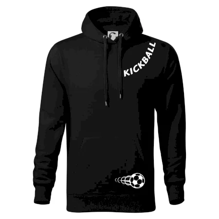 Kickball nápis šikmo