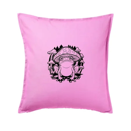 Goblincore čierna hubožaba