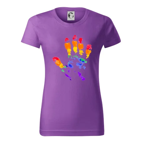 LGBT hand print