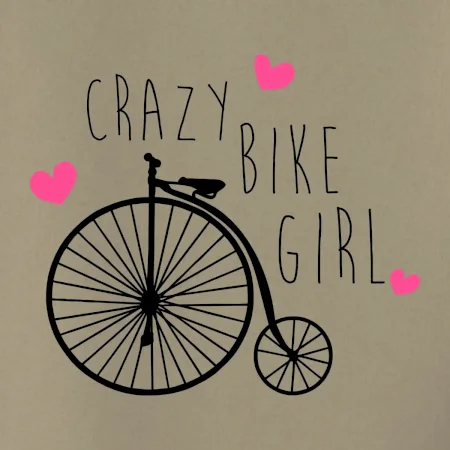 Crazy bike girl