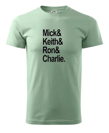 Mick Keith Ron Charlie