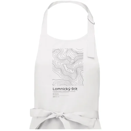 Lomnický štít - vrstevnice v obdĺžniku