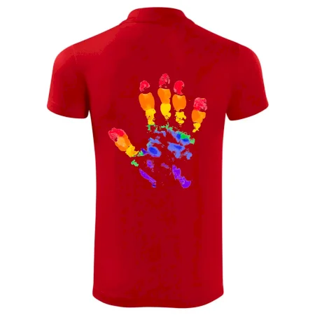 LGBT hand print