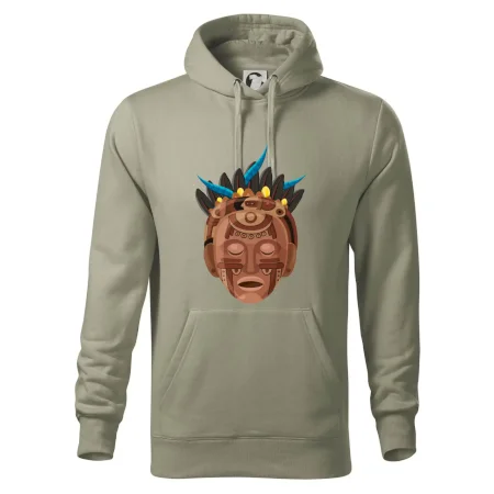 Mayová maska hnedá
