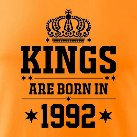 Kings are born in 1992