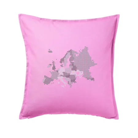 Mapa Európy - srdce v Ukrajine