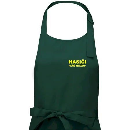 Hasiči - žltý nápis - váš názov zboru
