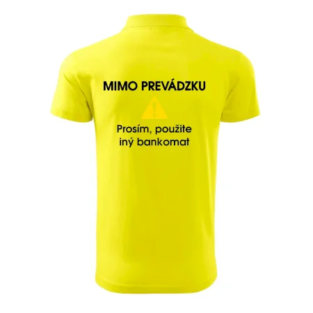 Mimo prevádzku prosím, použite iný bankomat