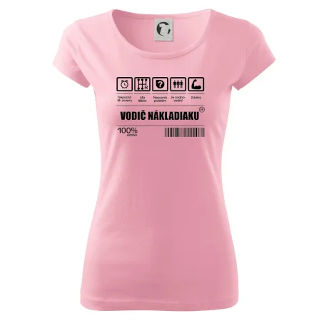 Čiarový kód - Vodič nákladiaku