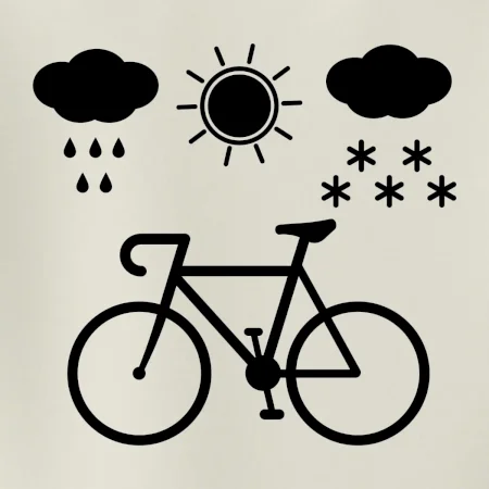 Cyklista za každého počasia