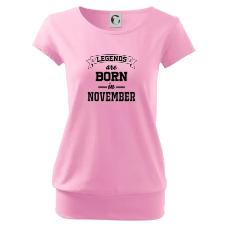 Legends are born in November
