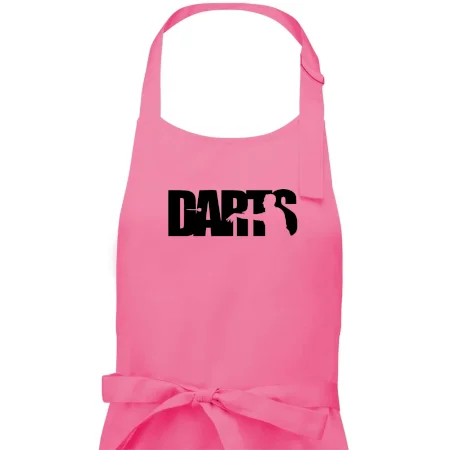 Darts - nápis so šípkarom