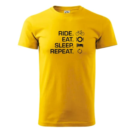 Ride Eat Sleep Repeat bicykel