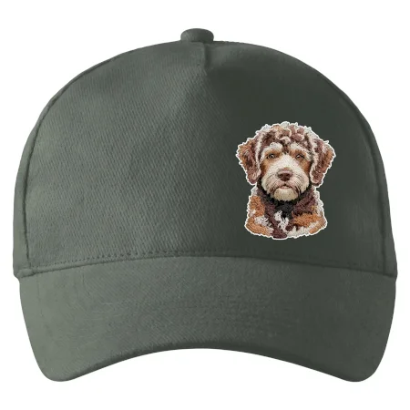 Lagotto romagnolo vyšívaná hlava na prsníku