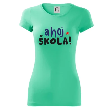 Ahoj škola farebné