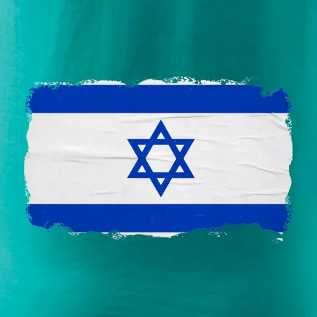 Izraelská vlajka plagát