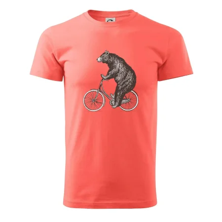 Medveď na bicykli