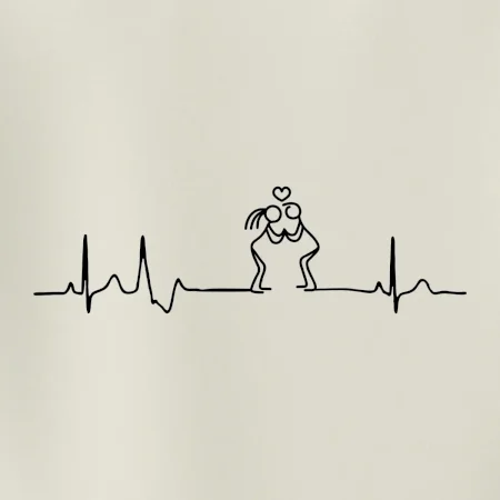 EKG zamilovaný pár
