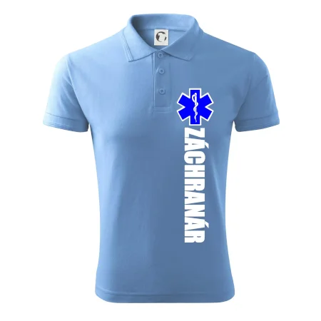 Nápis Záchranár + hviezda