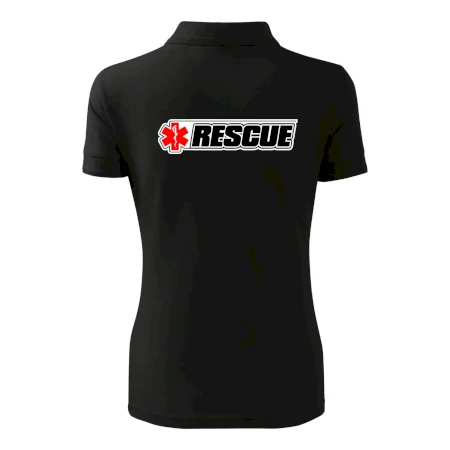 Záchranár rescue kríž červený