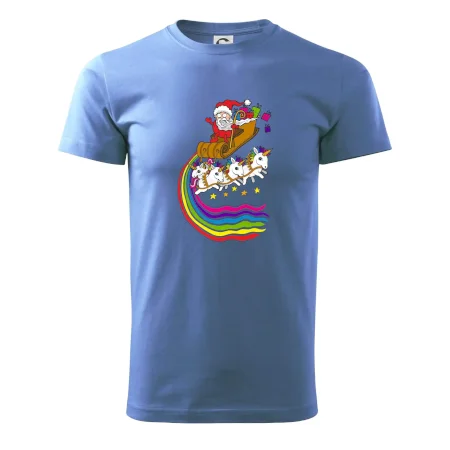 Santa a jednorožce (Pecka design)