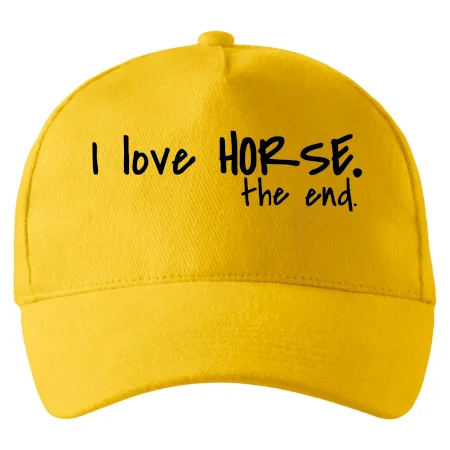 I love horse the end.