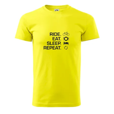 Ride Eat Sleep Repeat bicykel