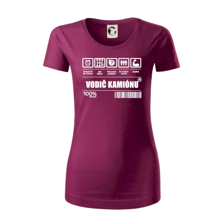 Čiarový kód - Vodič kamiónu