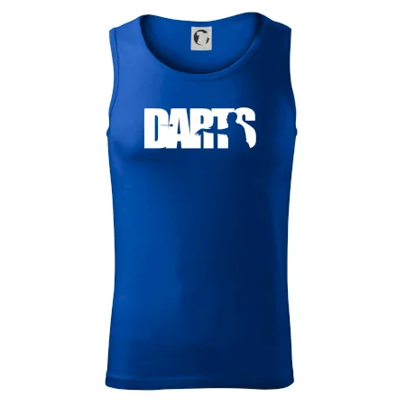 Darts - nápis so šípkarom