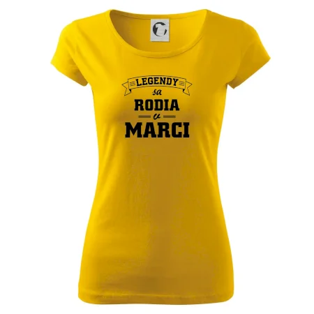 Legendy sa rodia v marci