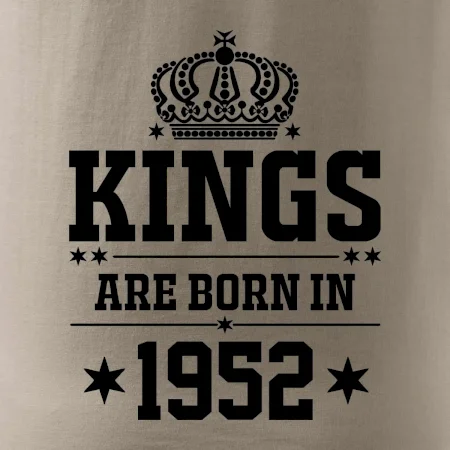 Kings are born in 1952