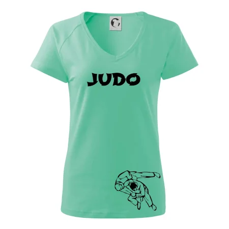 Judo nápis + postavy