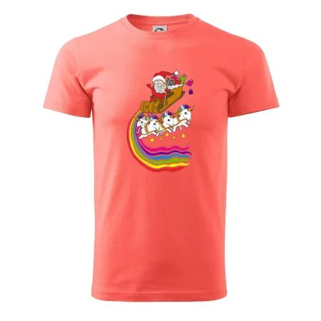Santa a jednorožce (Pecka design)