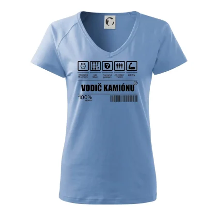 Čiarový kód - Vodič kamiónu