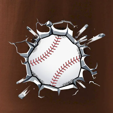 Baseball lopta v triku