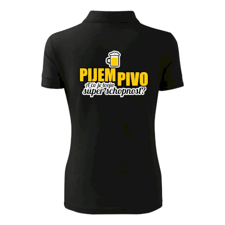 Pijem pivo - tvoja super schopnosť - rovný