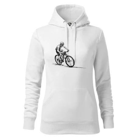 MTB kreslený cyklista
