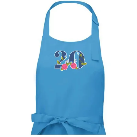 Kvetinové číslo kreslené - 20