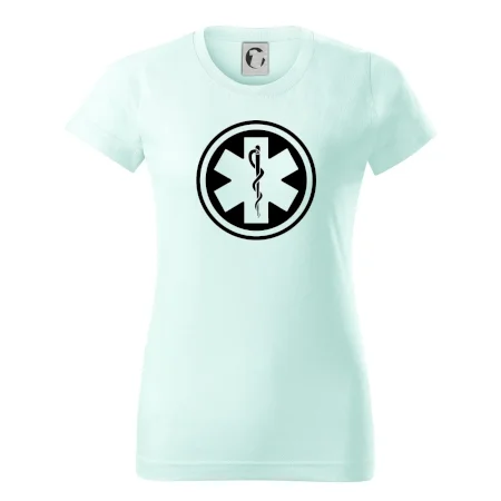 Rescue logo samostatné guľaté