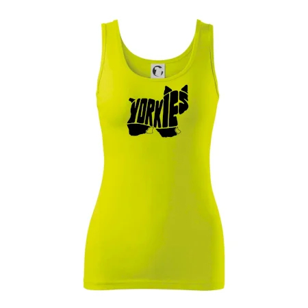 Yorkšírský teriér - Yorkie - Nápis v tele