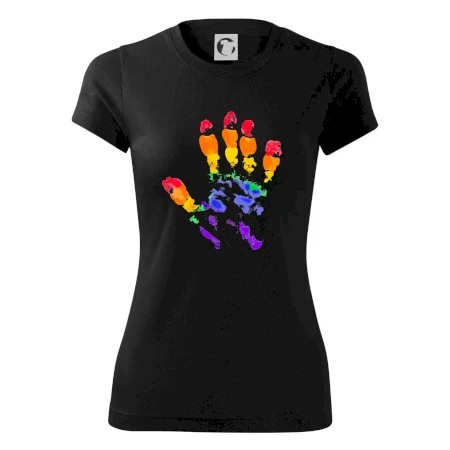 LGBT hand print