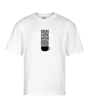Ideas come after coffee