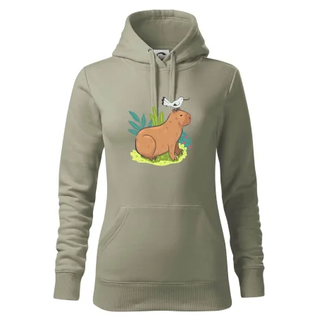 Kapybara a vtáčik