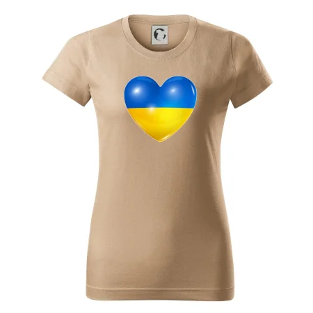 Ukrajina srdce vlajka