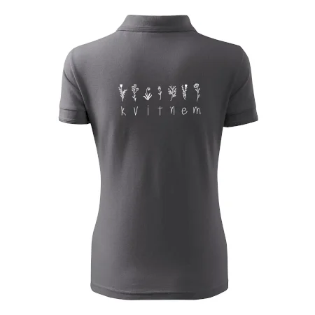 Kvitnem - Nápis s kvetinami