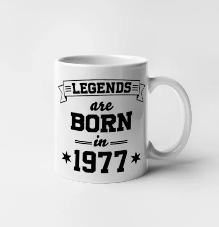 Legends are born in 1977