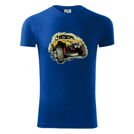 Žltý offroad s navijakom