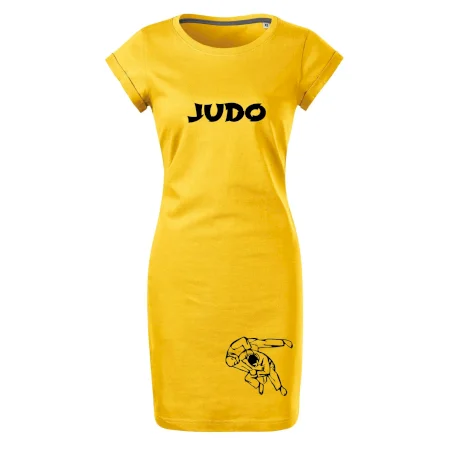 Judo nápis + postavy