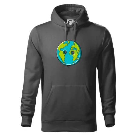 Planéta krajiny gombík (Pecka design)